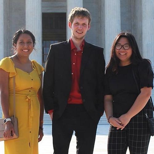 Yer Vang, Chase Griffin and Lupita Sanchez Rojas